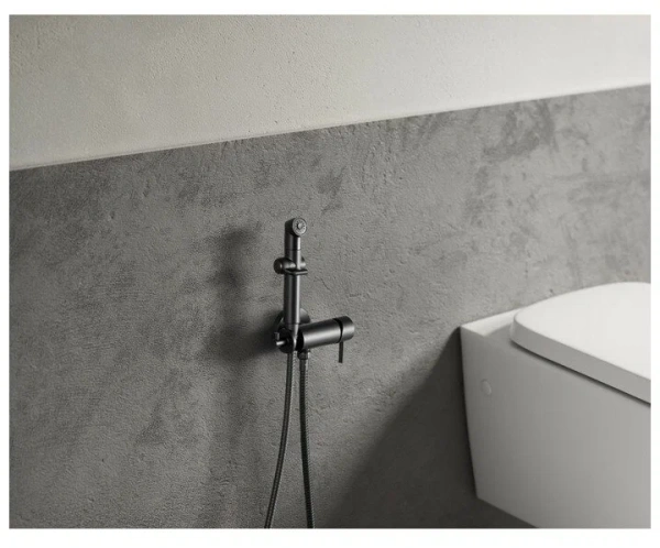 Смеситель гигиенический душ Lemark Solo (LM7166BL)